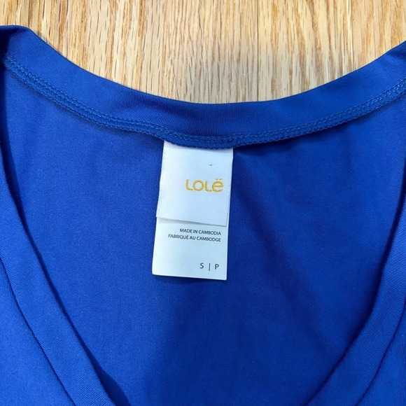 LOLE Beautiful Blue Athletic T-Shirt - Picture 2 of 6